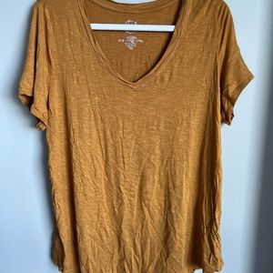Soft Mustard Tee